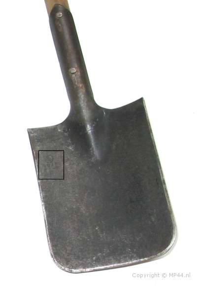 Replica of WW2 German Spade/shovel cover 2 