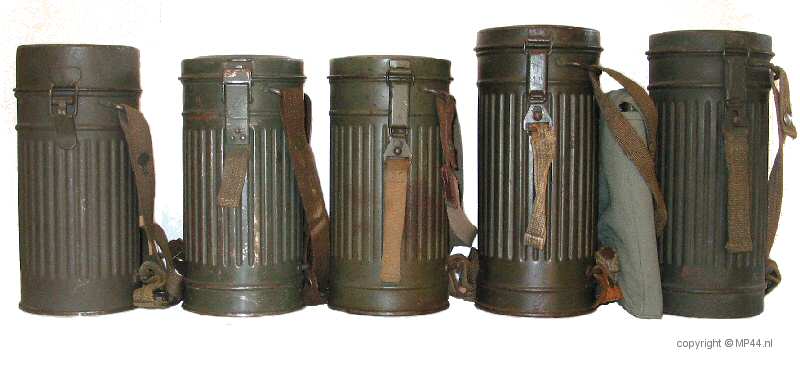 german ww2 gas mask canisters